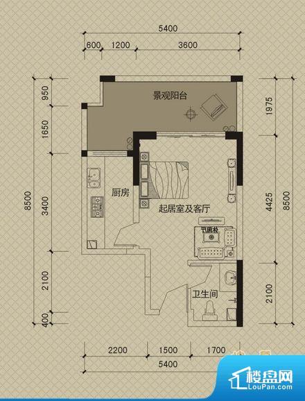 同创碧海城南苑美兰海岸户型图