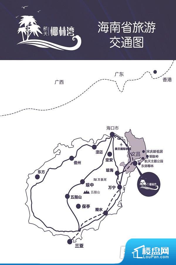 海南交通图
