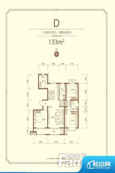 东胜紫御学府户型图