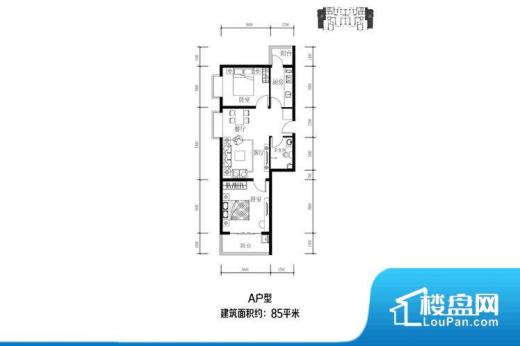 奥林第一城户型图