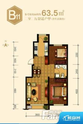 各个空间方正，后期空间利用率高。卫生间无对外窗户，采光不好，不利于后期使用过程中的排风透气。卫生间朝向客厅私密性较差，卫生间朝向餐厅产生的气味及细菌对餐厅影响较大，卫生间朝向卧室，产生的气味对卧室有影响。客厅、卧室、卫生间和厨房等主要功能间尺寸以及比例合适，方便采光、通风，后期居住方便。