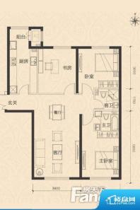 各个空间都很方正，方便后期家具的摆放。卫生间无对外窗户，采光不好，不利于后期使用过程中的排风透气。整个户型空间布局合理，真正做到了干湿分离、动静分离，方便后期生活。卧室作为较为重要的休息空间，尺寸合适，有利于主人更好的休息；客厅作为重要的会客空间，尺寸合适，能够保证主人会客需求。卫生间和厨房作为重要的功能区间，尺寸合适，能够很好的满足主人生活需求。公摊相对合理，一般房子公摊基本都在此范畴。日常使用