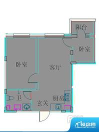 各个空间都很方正，方便后期家具的摆放。卧室是休息的地方，需要安静，厨房门对着客厅会有油烟方面的困扰，不过通风好也可以忽略。客厅、卧室、卫生间和厨房等主要功能间尺寸以及比例合适，方便采光、通风，后期居住方便。公摊相对合理，一般房子公摊基本都在此范畴。日常使用基本满足。