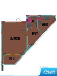 次重要空间不够方正，家具不好摆放，而且容易浪费空间。整个空间不够通透，不利于空气流通，尤其是夏天会比较热。卫生间无对外窗户，采光不好，不利于后期使用过程中的排风透气。公摊相对合理，一般房子公摊基本都在此范畴。日常使用基本满足。