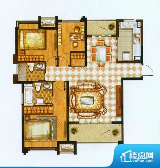 汉源国际丽城户型图