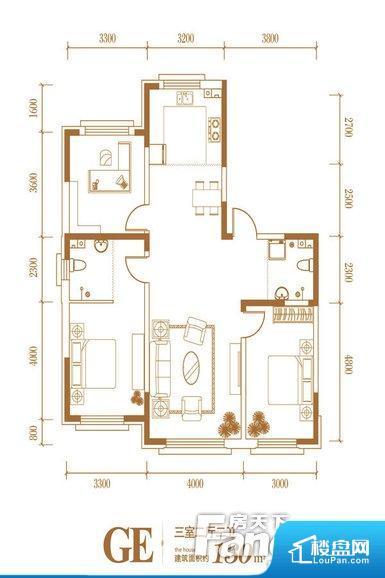 吉森蓝色港湾四期户型图