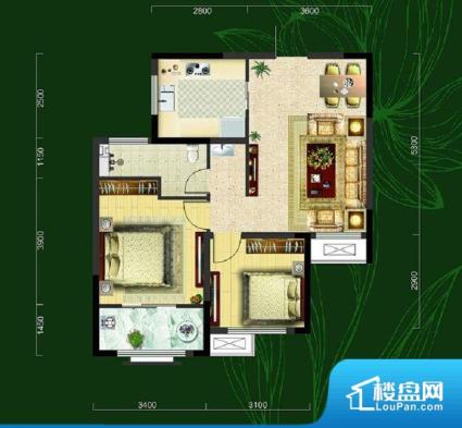 各个空间都很方正，方便后期家具的摆放。无穿堂风，室内空气无法对流，会导致过于潮湿或者干燥。厨卫等重要的使用较为频繁的空间布局合理，方便使用，并且能够保证整个空间的空气质量。各个功能区间面积大小都比较合理，后期使用起来比较方便，居住舒适度高。公摊相对合理，一般房子公摊基本都在此范畴。日常使用基本满足。