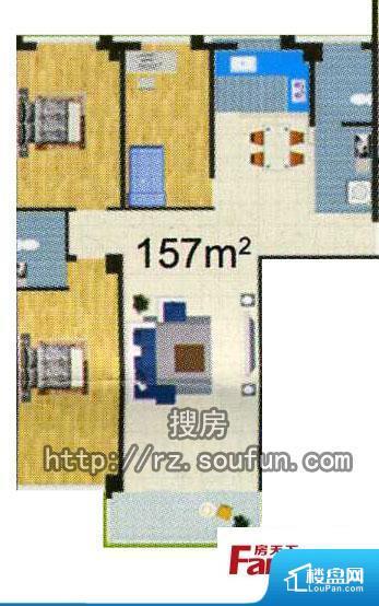 望海国际公寓户型图