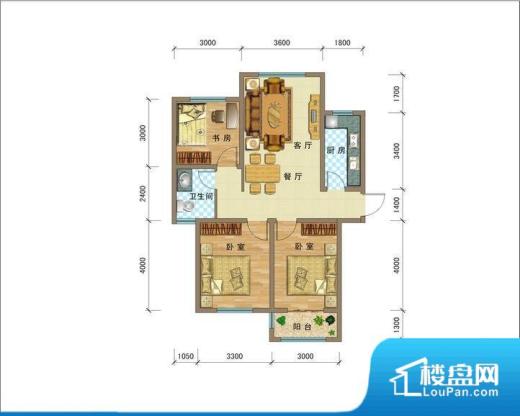 三山岛滨海公馆户型图