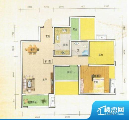 迎宾1号户型图