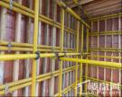剪力墙模板采用双向钢管加固，确保剪力墙平整度及垂直度满足规范要求