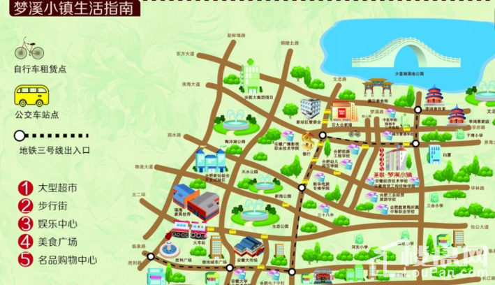 圣联梦溪小镇规划图