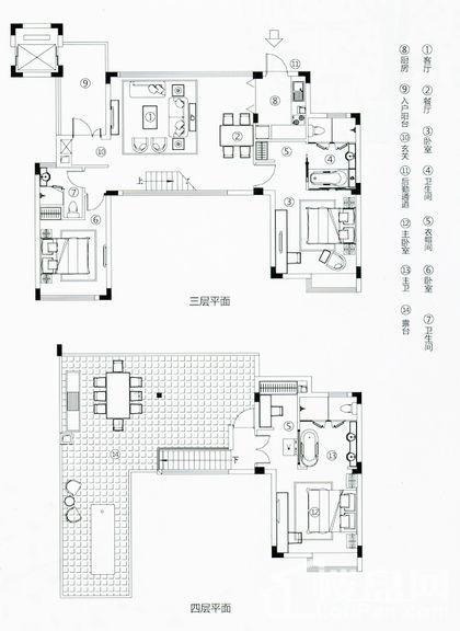 观湖别墅B户型