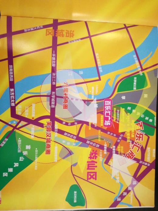 百乐汇广场位置图