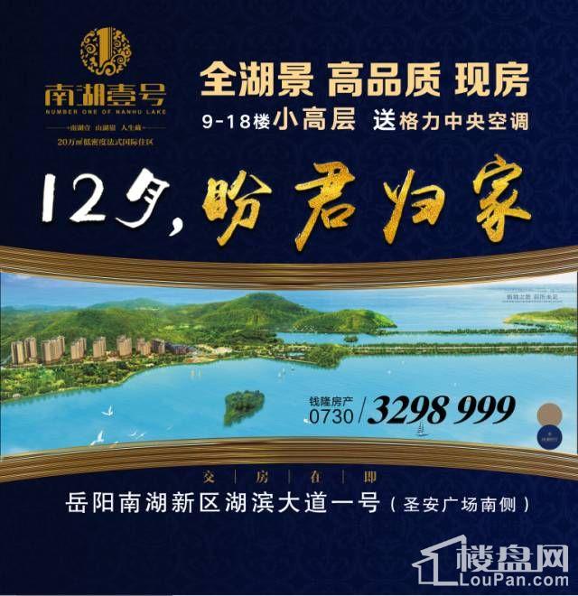 南湖壹号 感恩有你-岳阳楼盘网