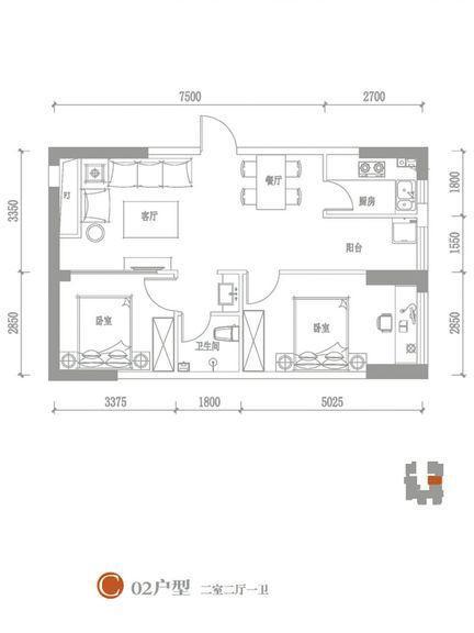 C-02户型