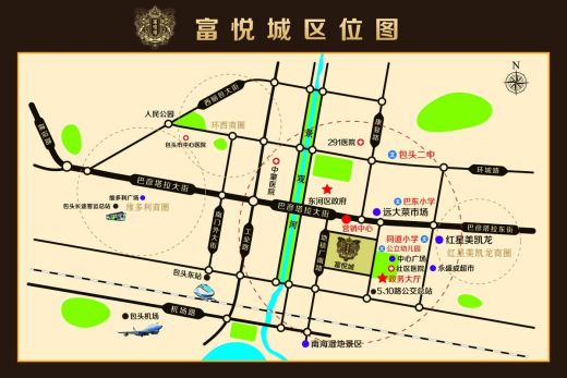 富悦城位置图