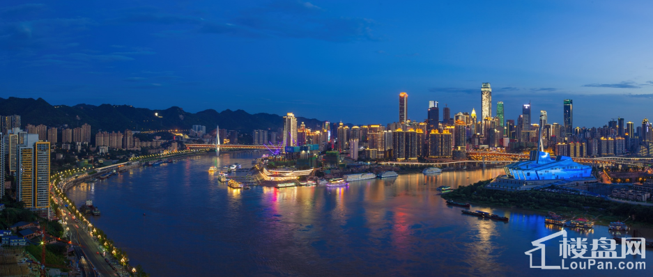 重庆两江汇大平层豪宅 用一座城市犒赏大成就者