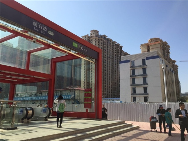 广佛线二期 澜石站,世纪莲站,东平站和新城东站