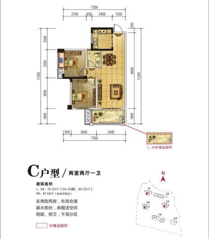 丰园城 C户型