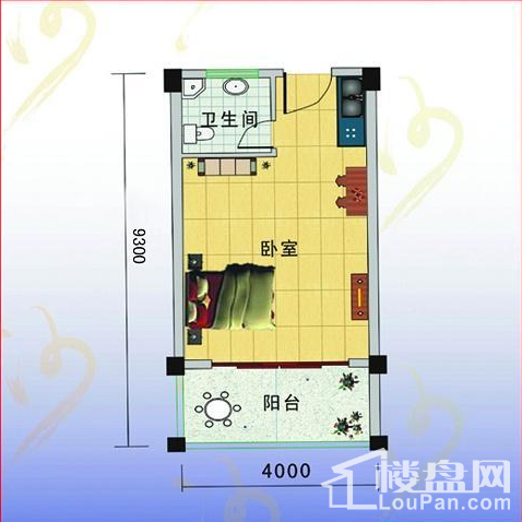 太阳河温泉花园户型图