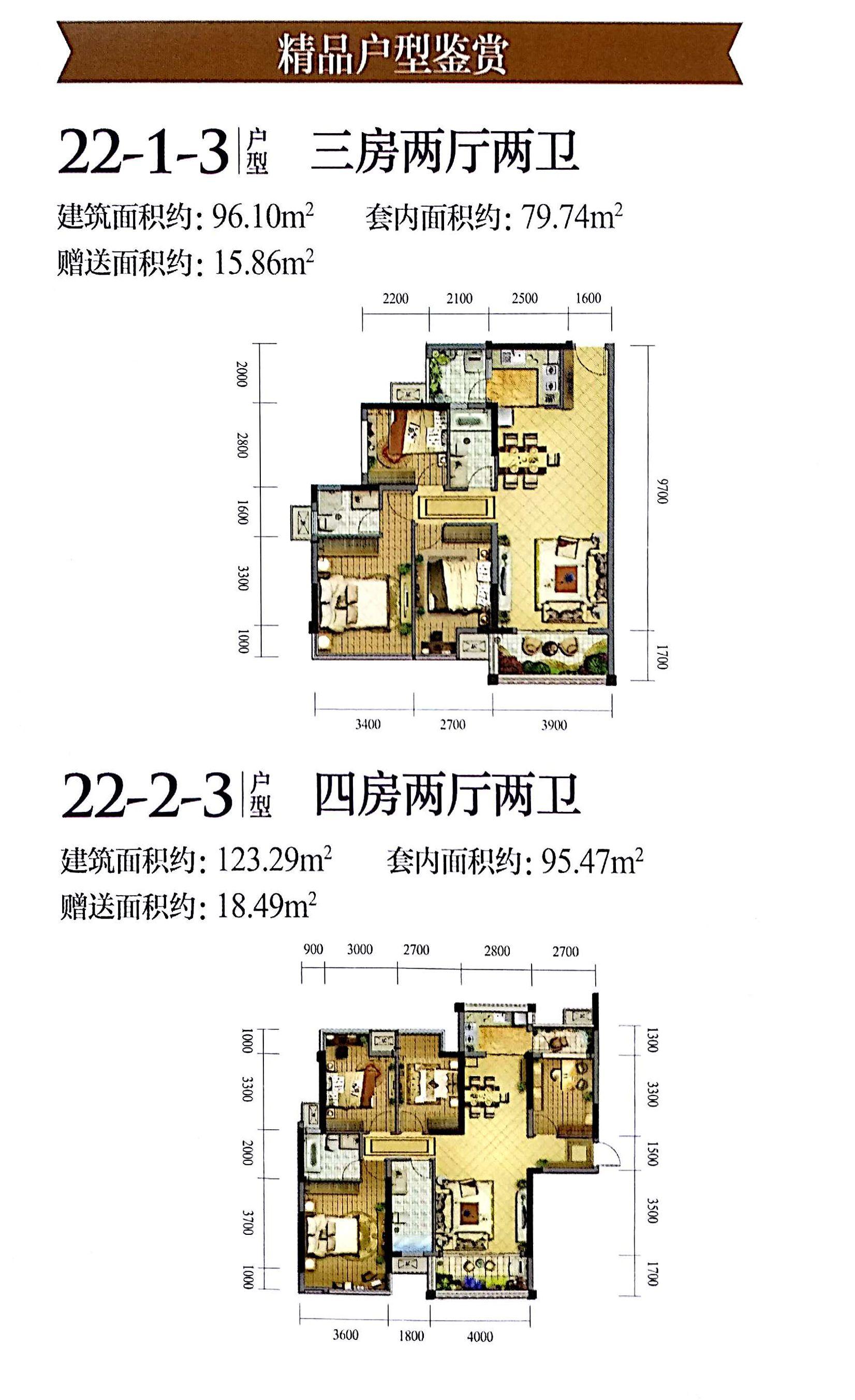 南宁融创融公馆户型图图片