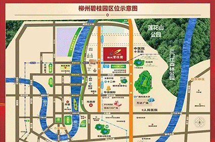 柳州碧桂园位置图