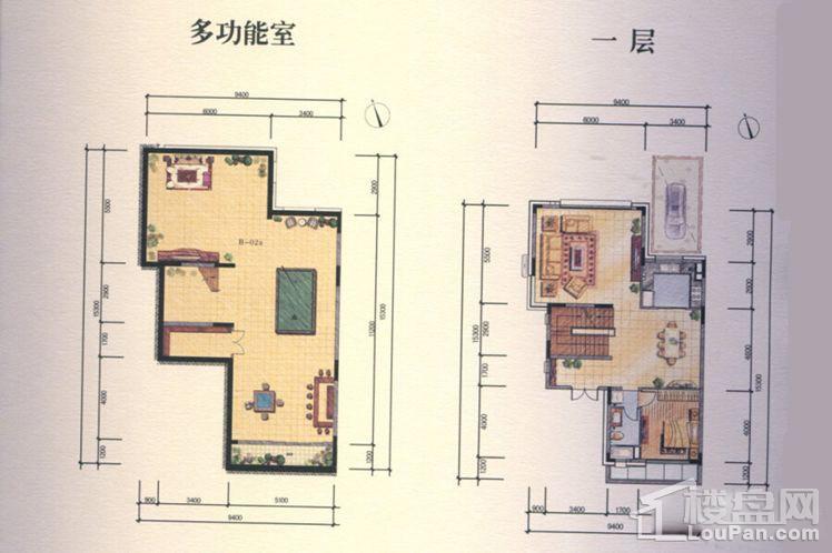 B2a户型 一层