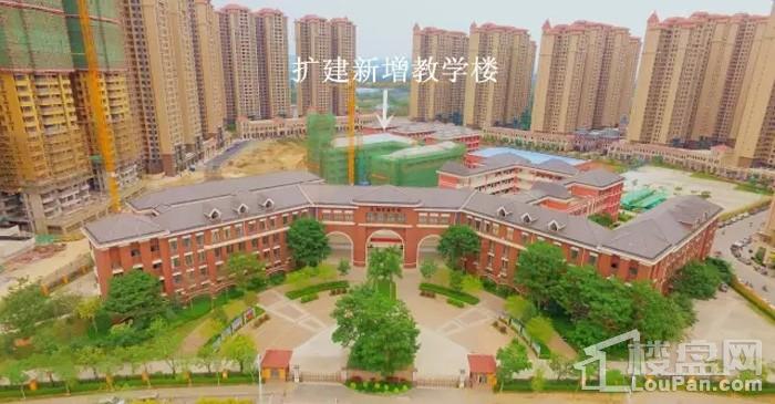 天桃实验学校嘉和城校区扩建工程8月完工-南宁楼盘网