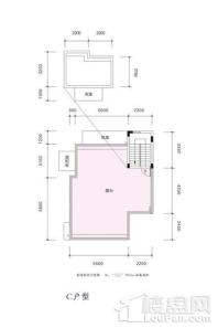 C户型 顶层