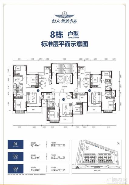 8栋1/2/3户型