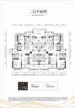半岛叠墅 29-40户型 二层