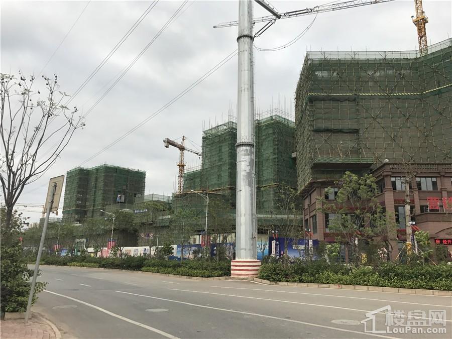 昌泰茗城工程进度实景图（摄于2017.4.24）