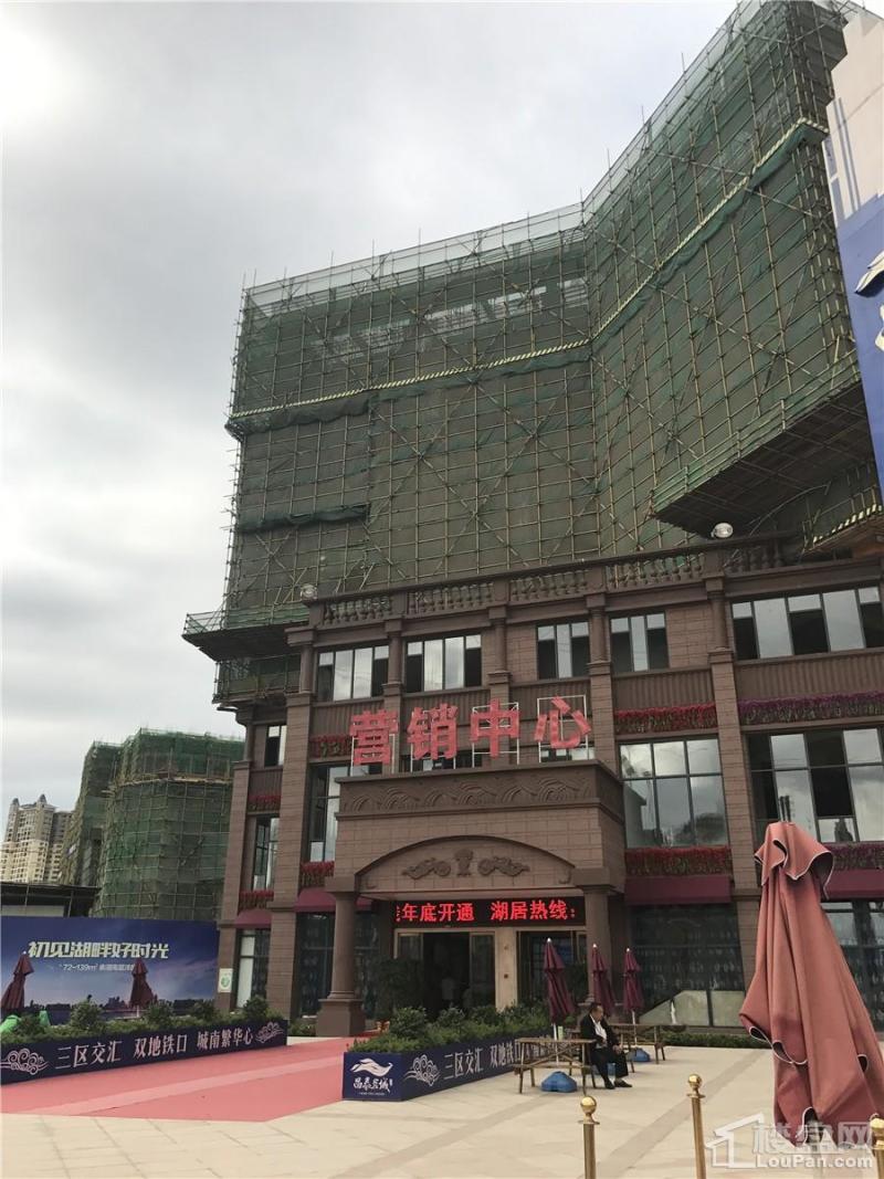昌泰茗城工程进度实景图（摄于2017.4.24）
