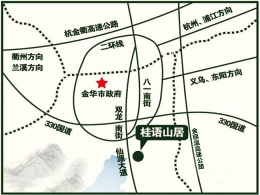 桂语山居位置图