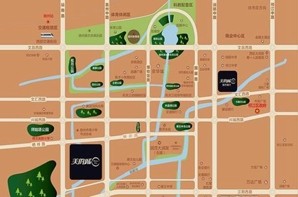 扬州美的城位置图