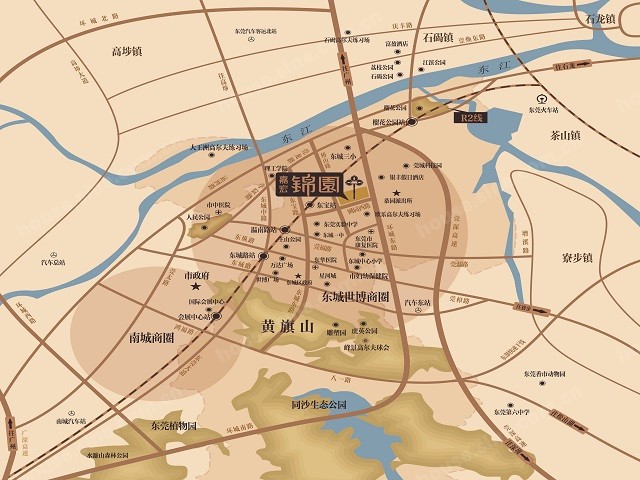 嘉宏锦园位置图