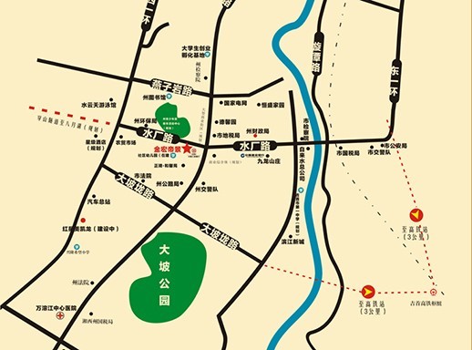 金宏·帝景第三期位置图