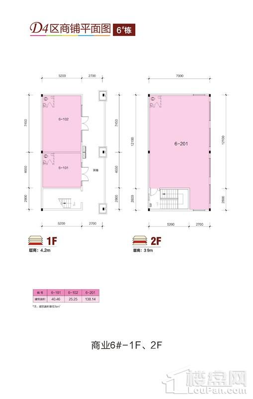 商铺吾邻汇6#1、2F