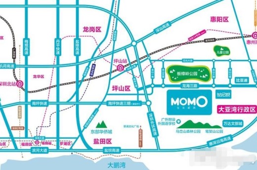 MOMO世纪大厦位置图