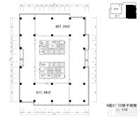 B座21-23平面图