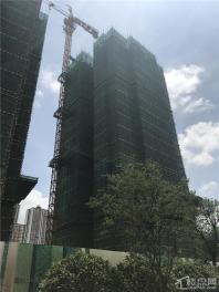 龙光玖珑府2#楼工程进度（摄于2017.6.25）