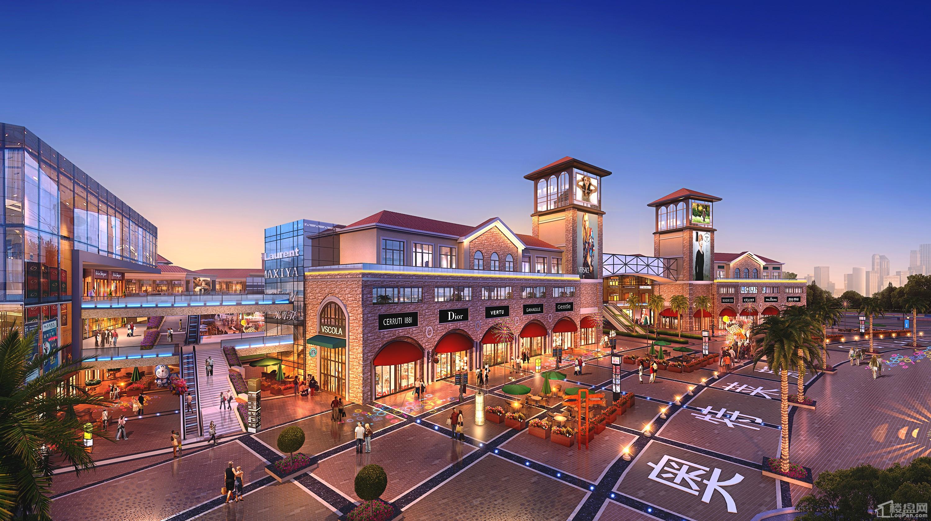 乐清路之遥奥特莱斯商业广场效果图_实景图_样板间-乐清楼盘网