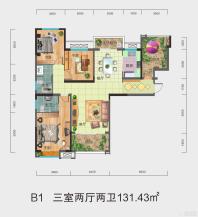 盈丰国际B1户型