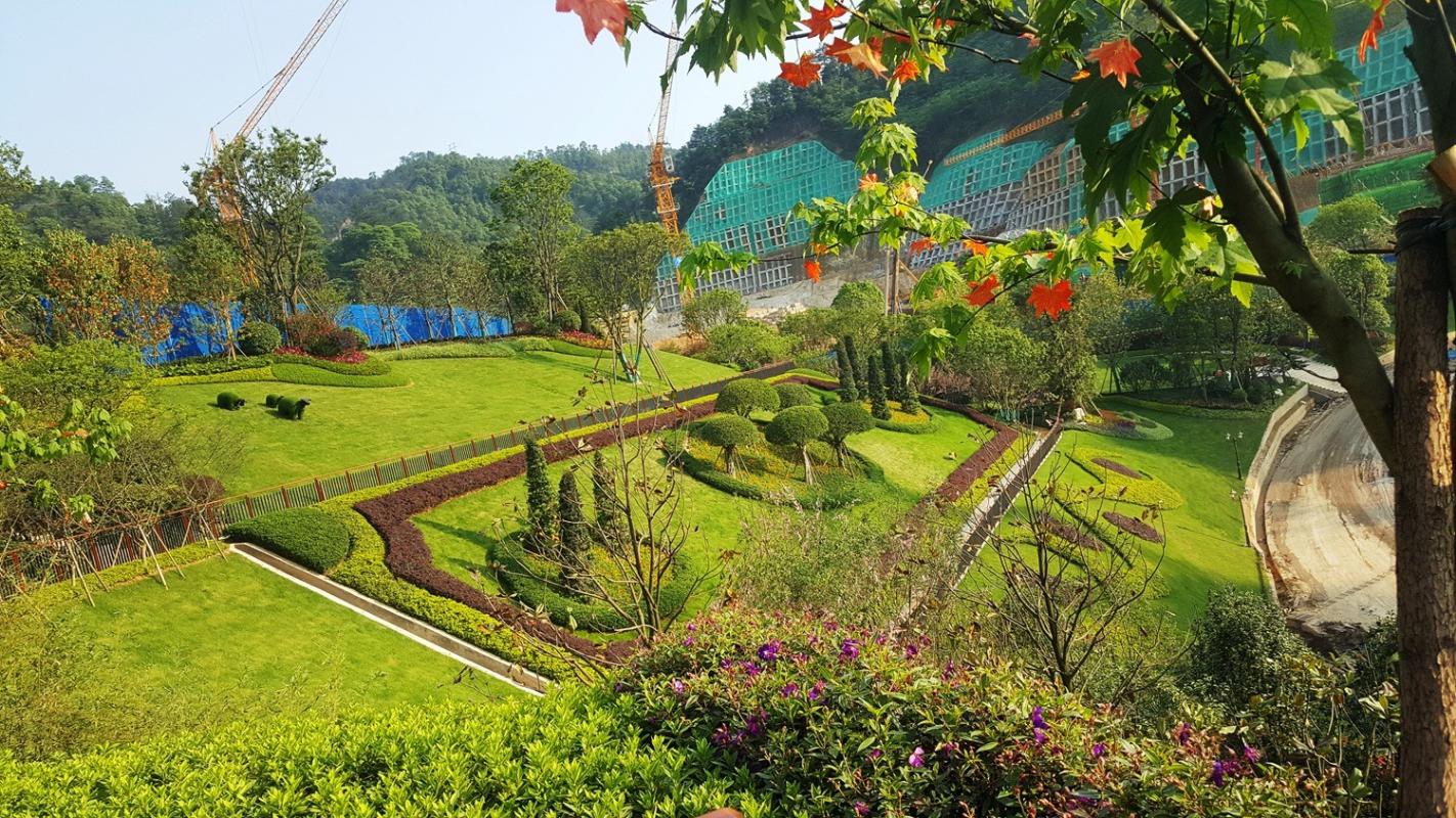 坡地造景