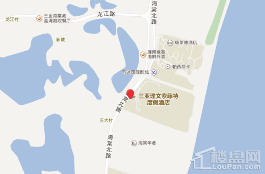 海棠湾银海位置图