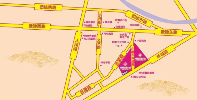 鸿锦国际城位置图