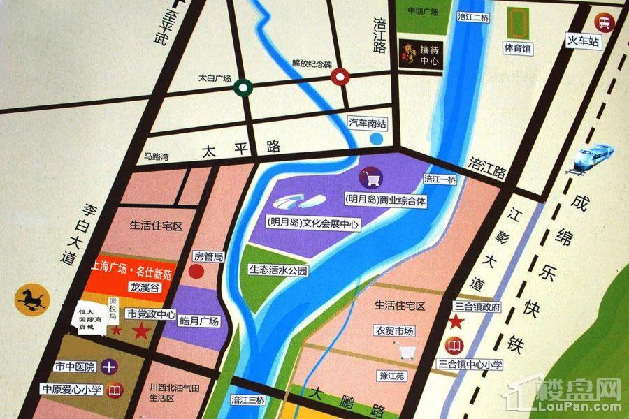 上海广场名仕新苑位置图