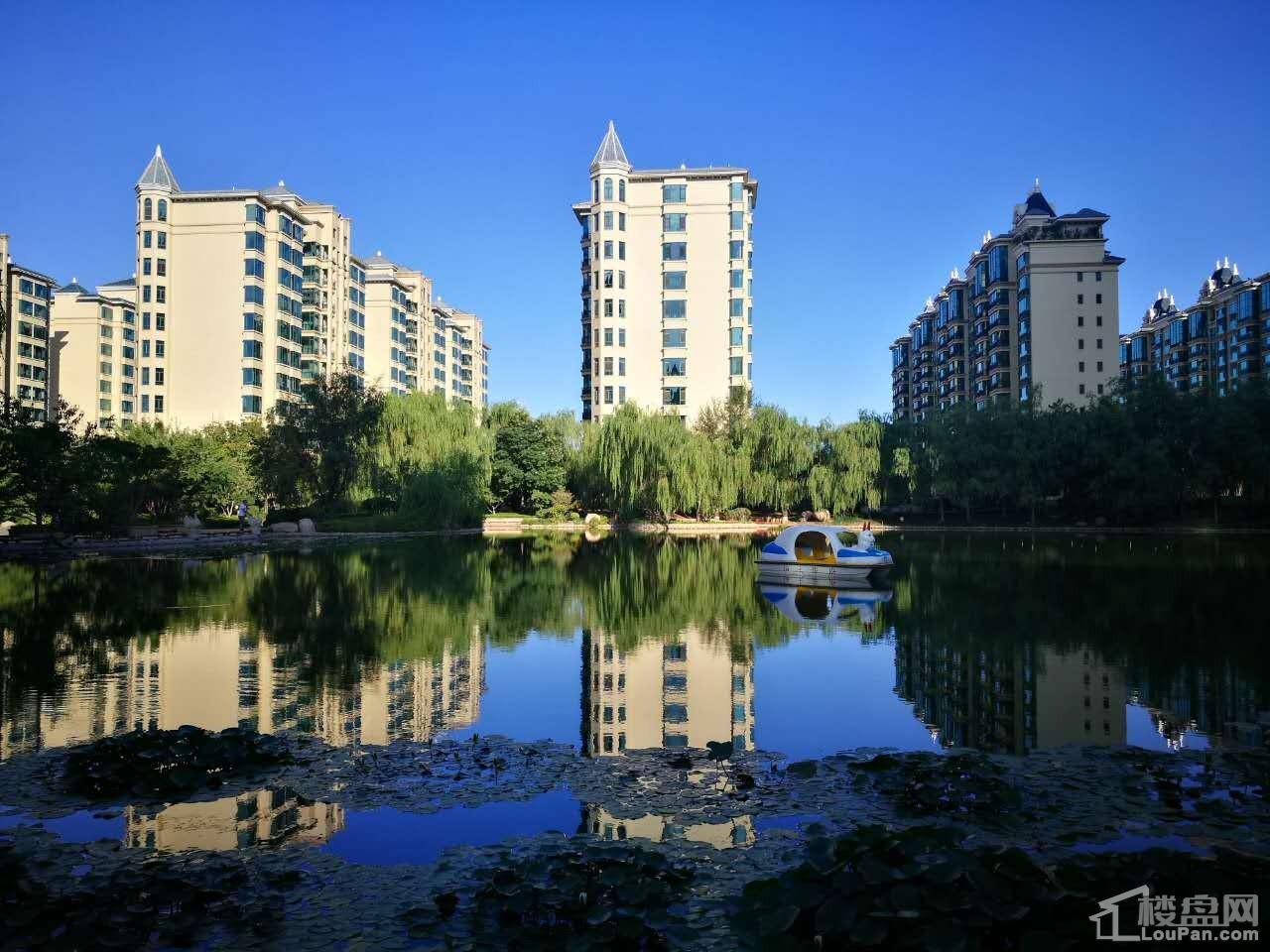 恒大帝景园林实景