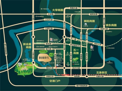 碧桂园公园壹号位置图